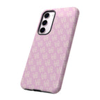 Pink 'LOVE' Pattern Tough Phone Case