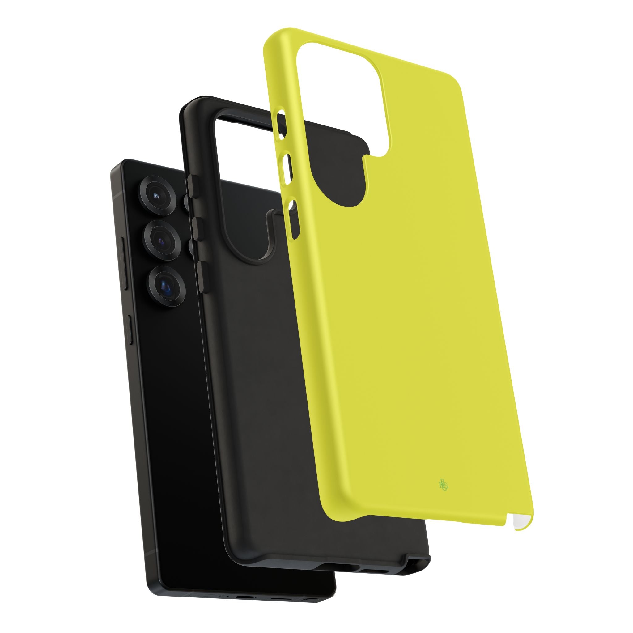 Yellow RG Tough Phone Case for iPhone, Galaxy, or Google Pixel
