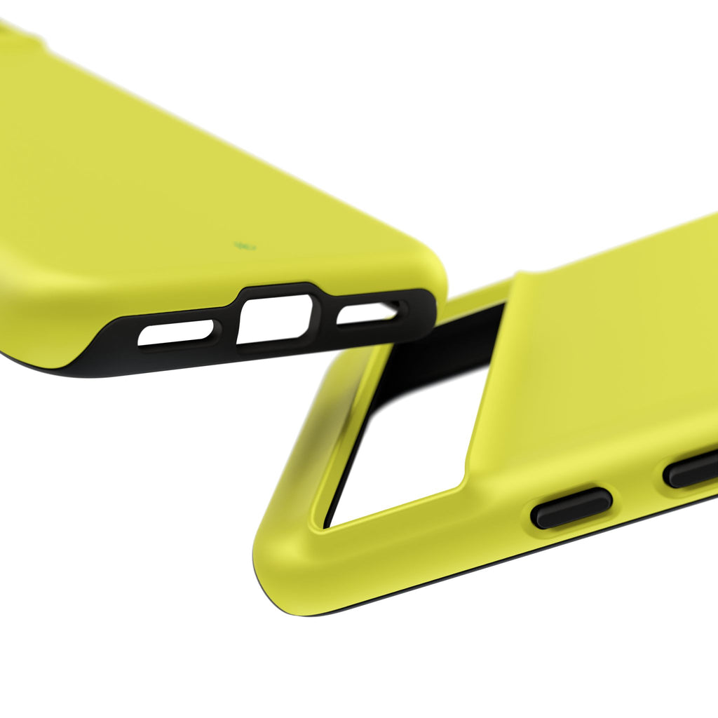 Yellow RG Tough Phone Case for iPhone, Galaxy, or Google Pixel