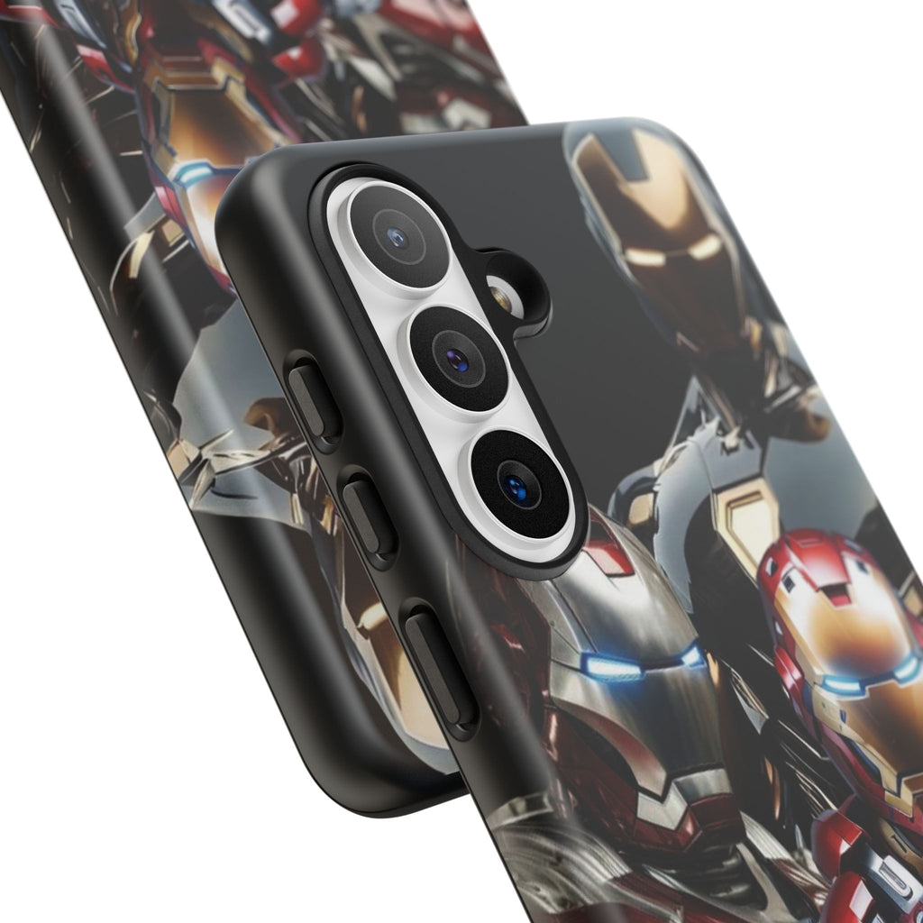 Iron Man Tough Phone Case for iPhone, Galaxy, or Google Pixel