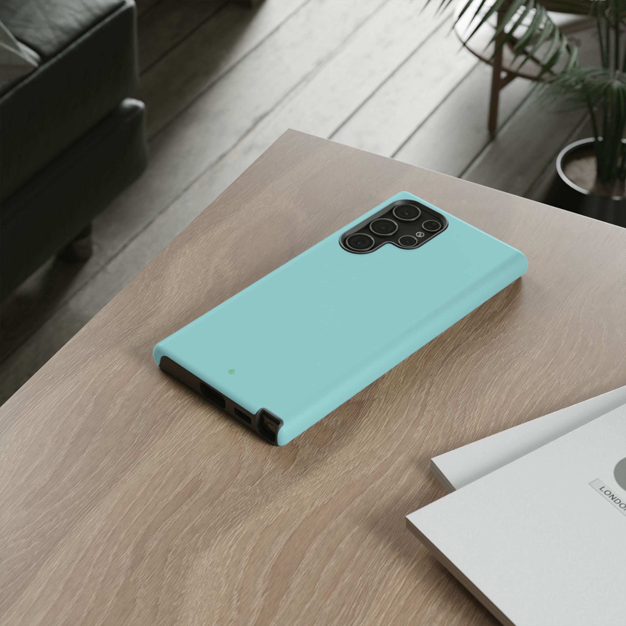 Teal RG Tough Phone Case for iPhone, Galaxy, or Google Pixel