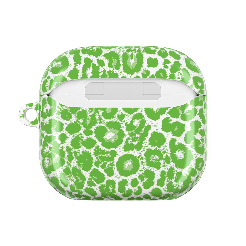 Green Leopard AirPod Cases