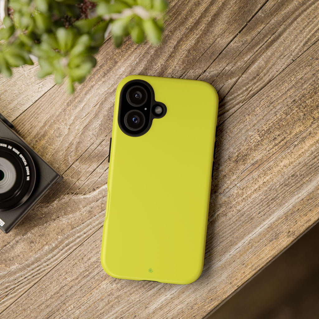 Yellow RG Tough Phone Case for iPhone, Galaxy, or Google Pixel