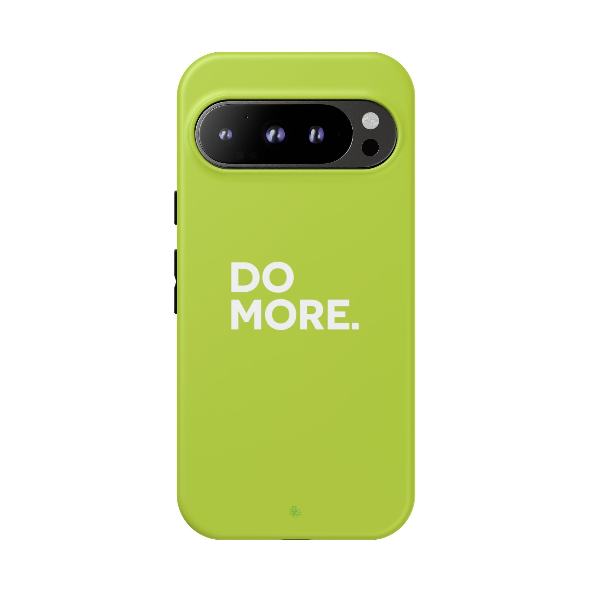 Do More (Neon Yellow) Tough Phone Case for iPhone, Galaxy or Google Pixel
