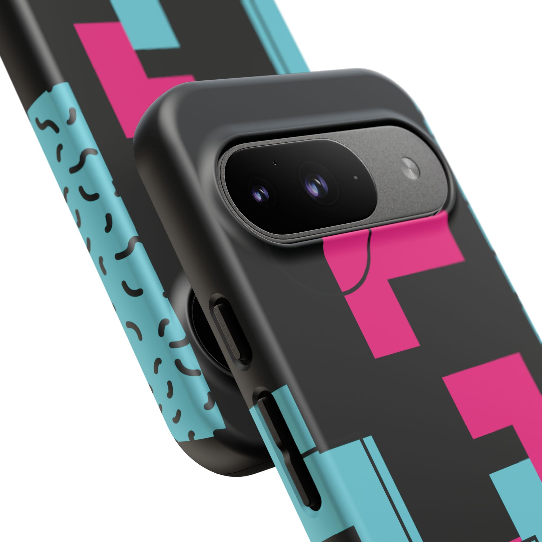 Retro Blocks LOVE Tough Case for iPhone, Galaxy or Google Pixel