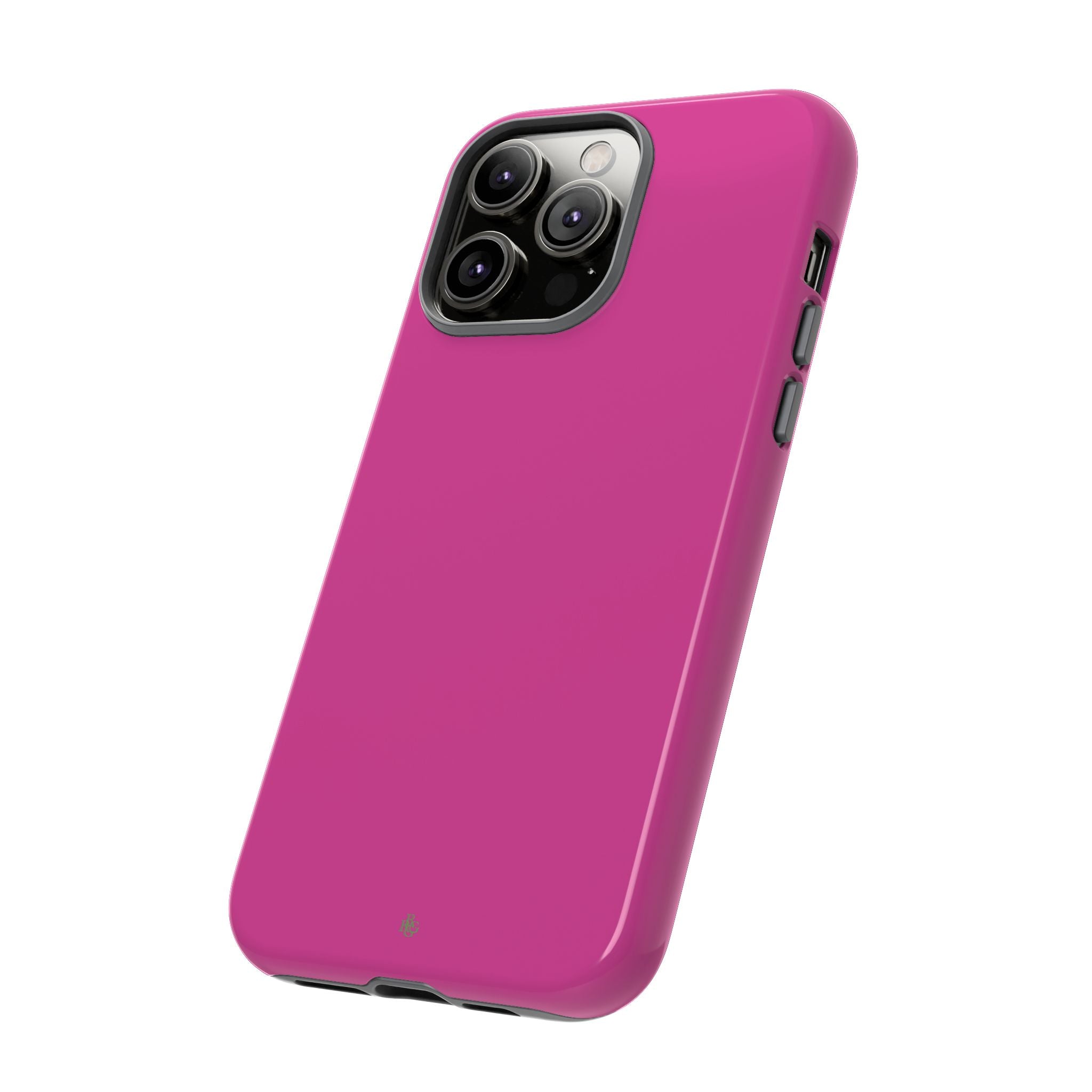 Neon Pink RG Tough Phone Case for iPhone, Galaxy, or Google Pixel
