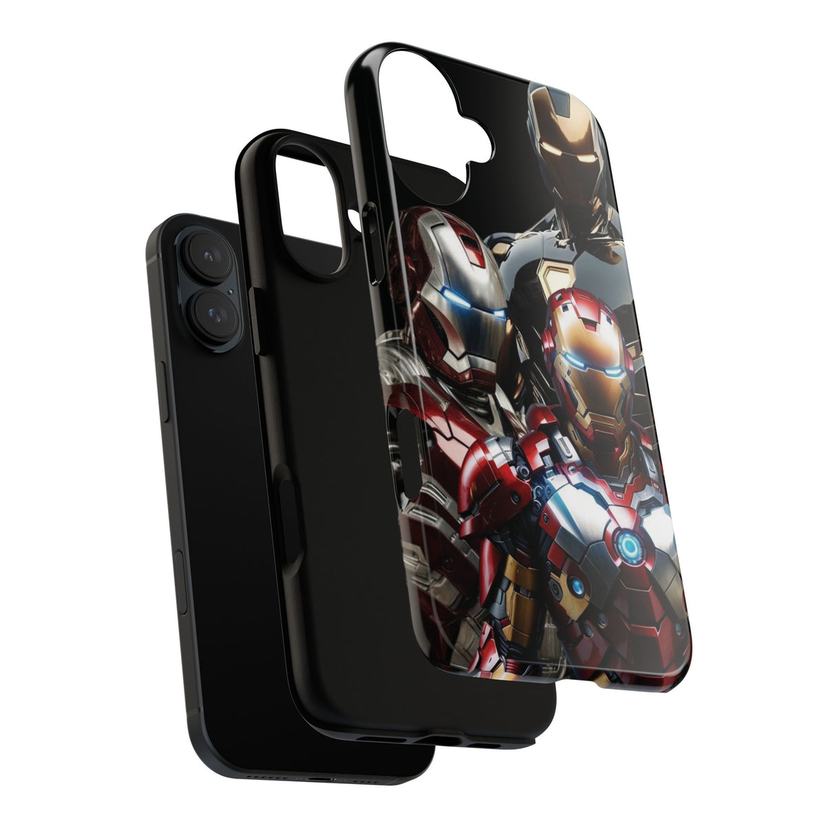 Iron Man Tough Phone Case for iPhone, Galaxy, or Google Pixel