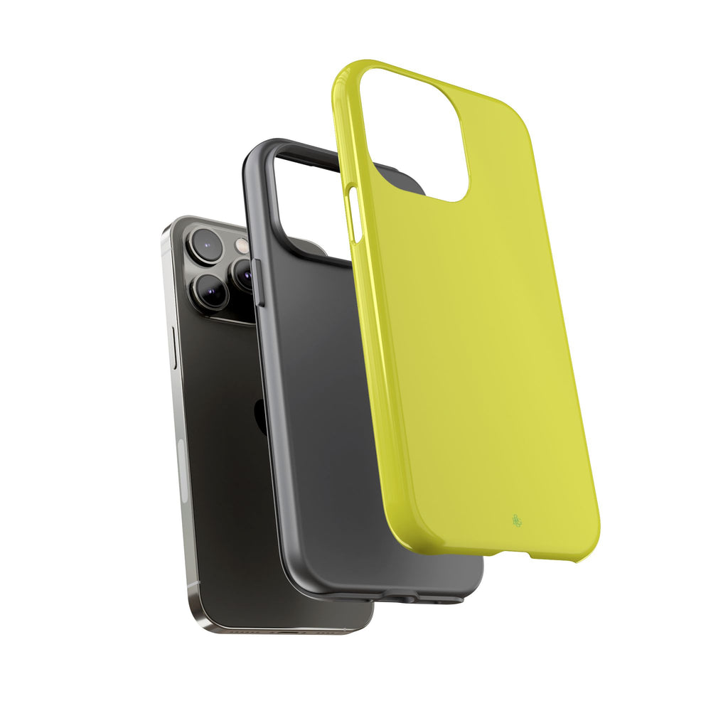 Yellow RG Tough Phone Case for iPhone, Galaxy, or Google Pixel