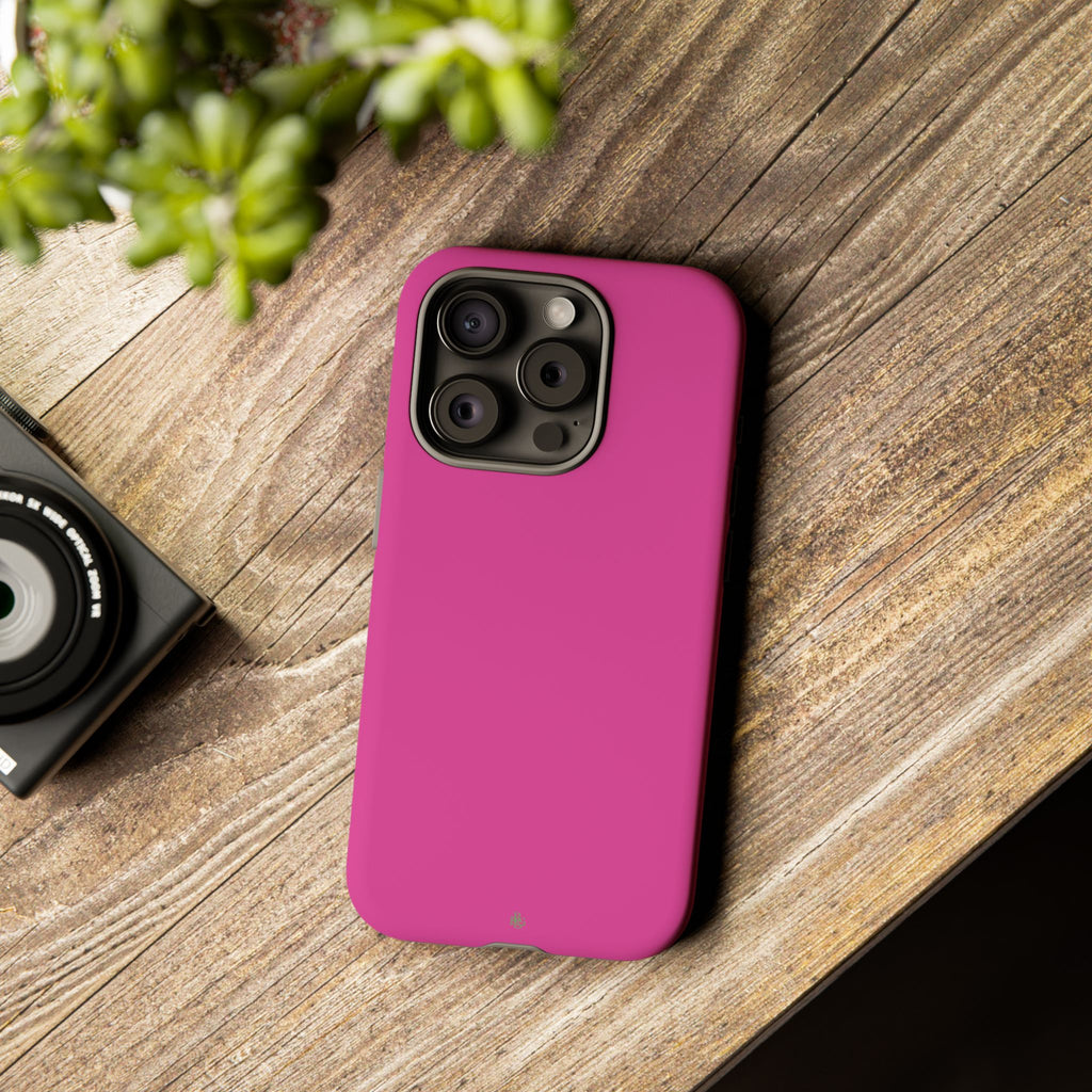 Neon Pink RG Tough Phone Case for iPhone, Galaxy, or Google Pixel