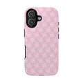 LOVE Pink Tough Phone Case for iPhone, Galaxy, or Google Pixel