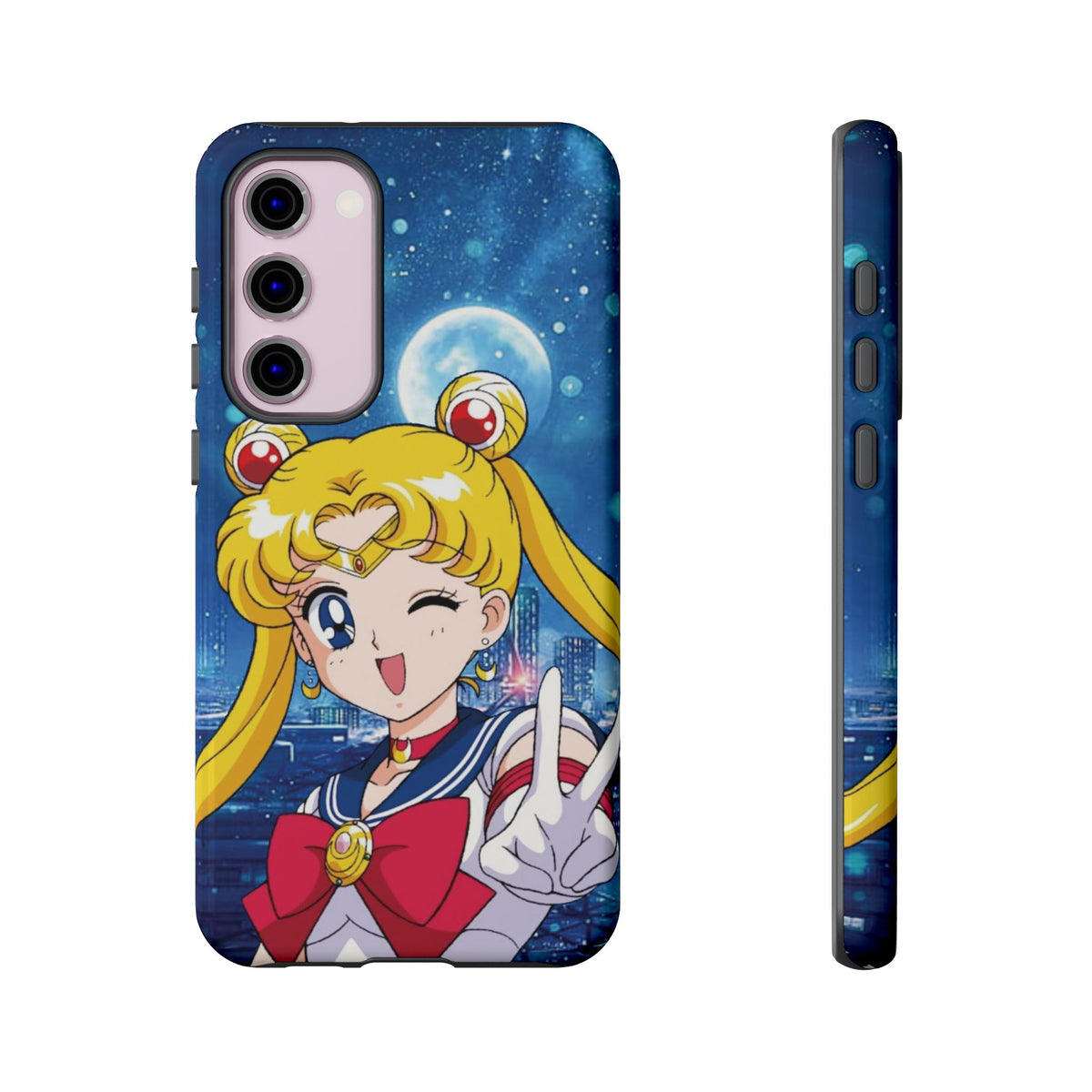 Blue S Moon Tough Case for iPhone, Galaxy, or Google Pixel
