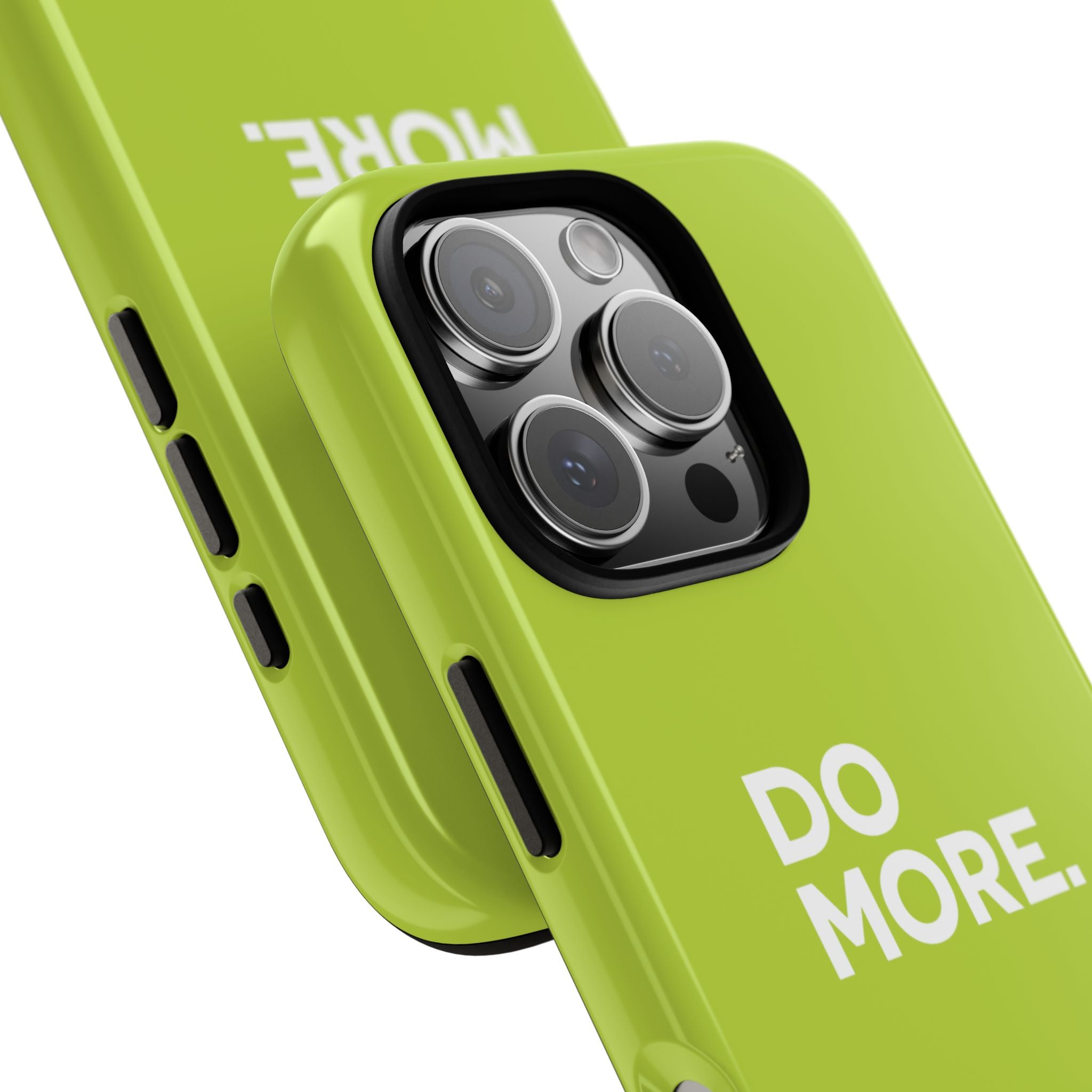 Do More (Neon Yellow) Tough Phone Case for iPhone, Galaxy or Google Pixel