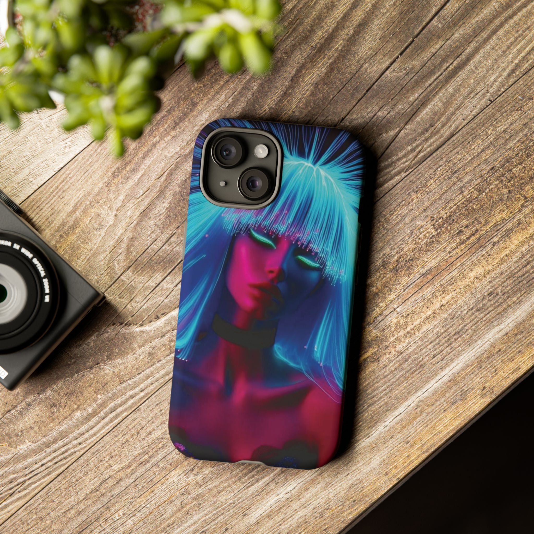 CyberPunk Tough Case for iPhone, Galaxy, or Google Pixel