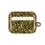 Gold Zebra AirPod Cases