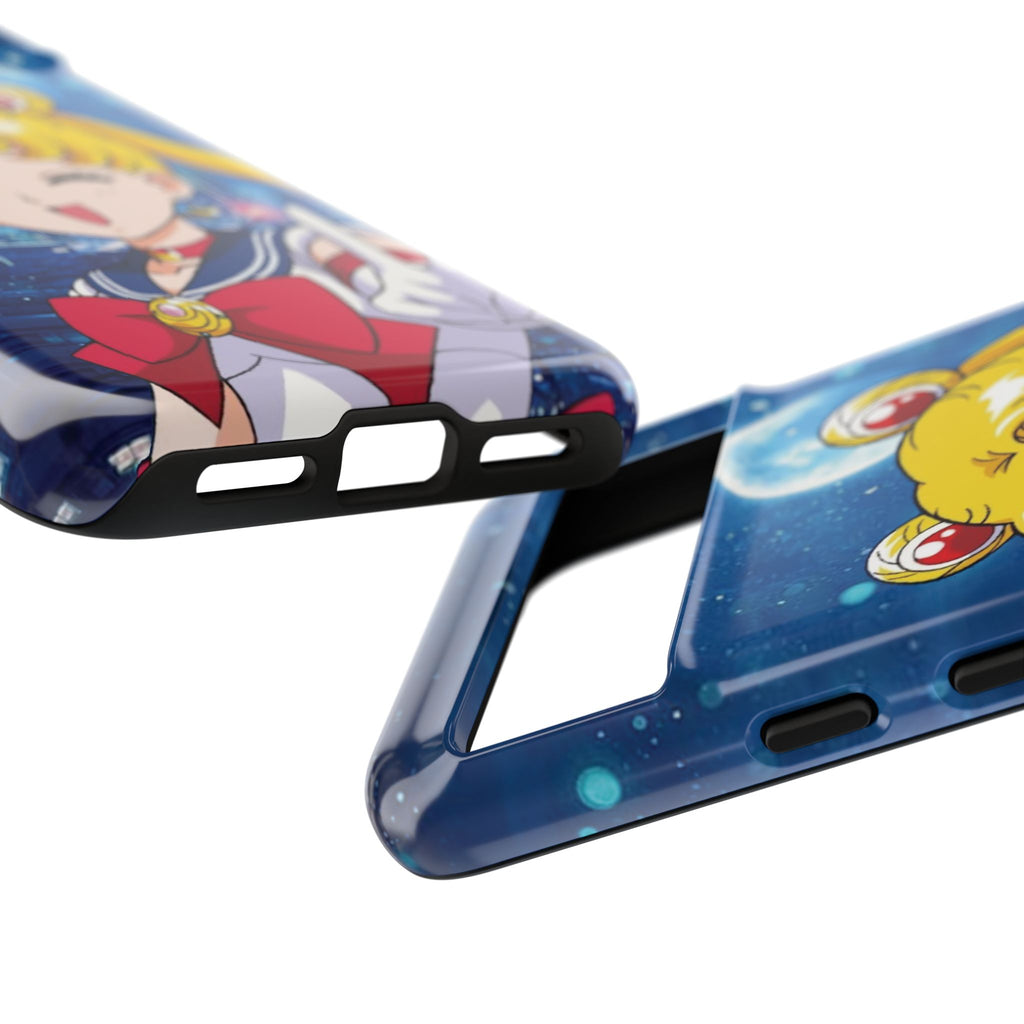 Blue S Moon Tough Case for iPhone, Galaxy, or Google Pixel
