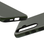 Olive Green Tough Phone Case for iPhone, Galaxy and Google Pixel