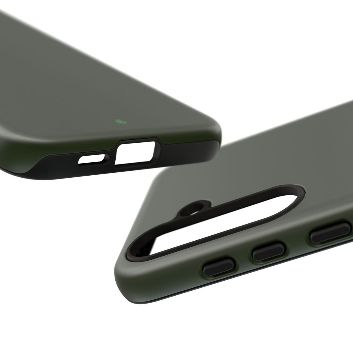 Olive Green Tough Phone Case for iPhone, Galaxy and Google Pixel