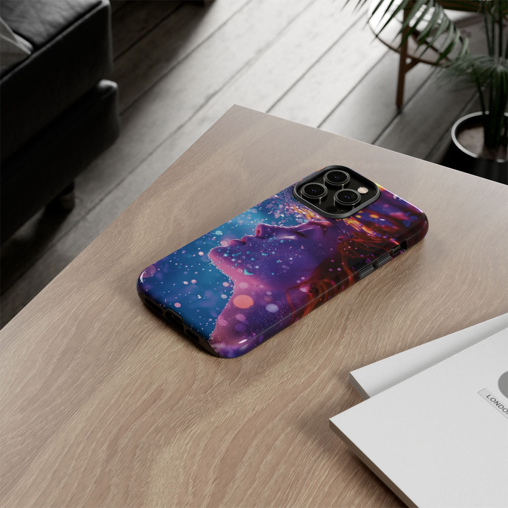 Meditating Underwater Tough Phone Case for iPhone, Galaxy, or Google Pixel