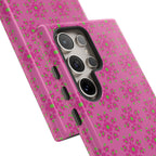 Floresta Heart Pink Tough Phone Case iPhone, Galaxy, or Google Pixel