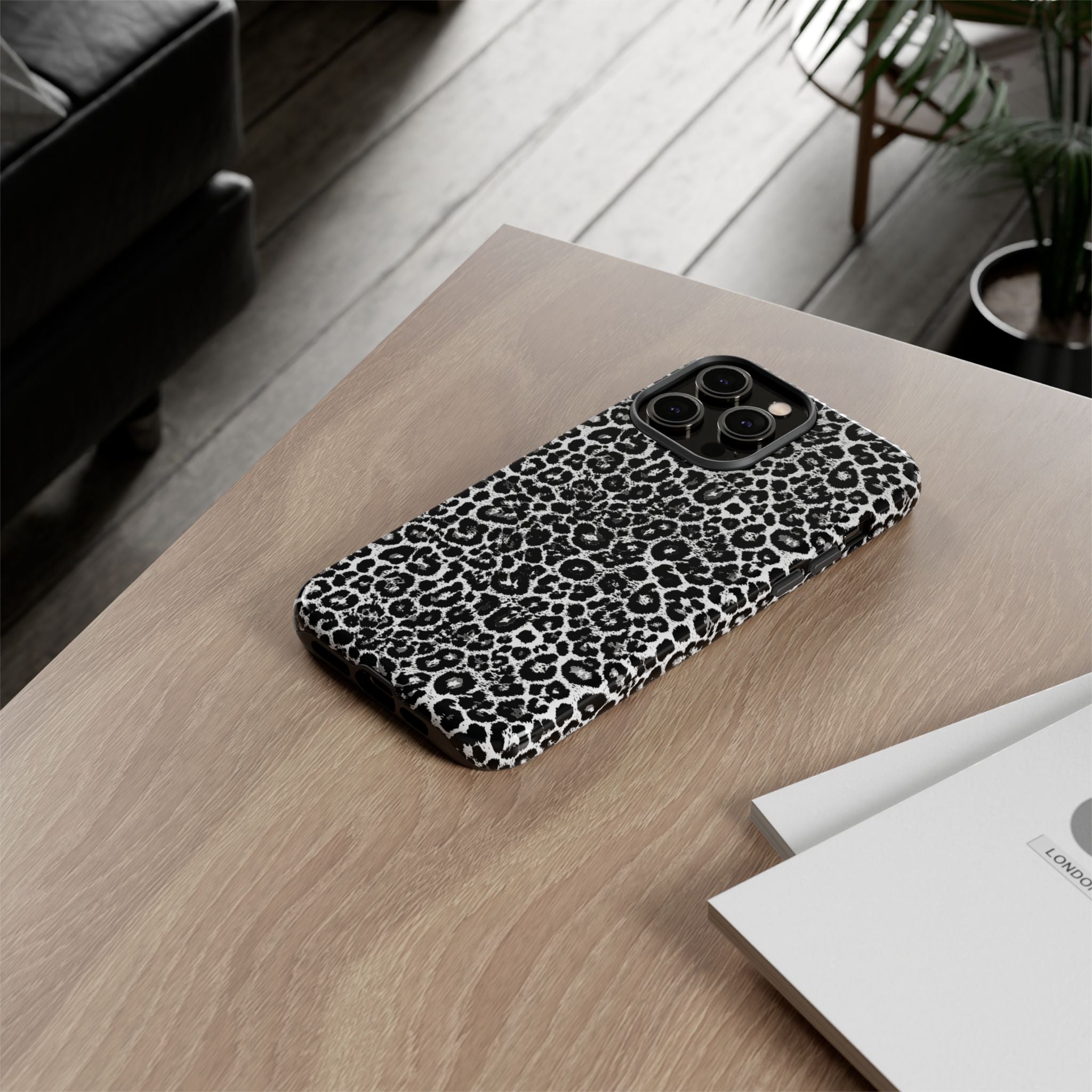 Leopard Tough Phone Case iPhone, Galaxy, or Google Pixel