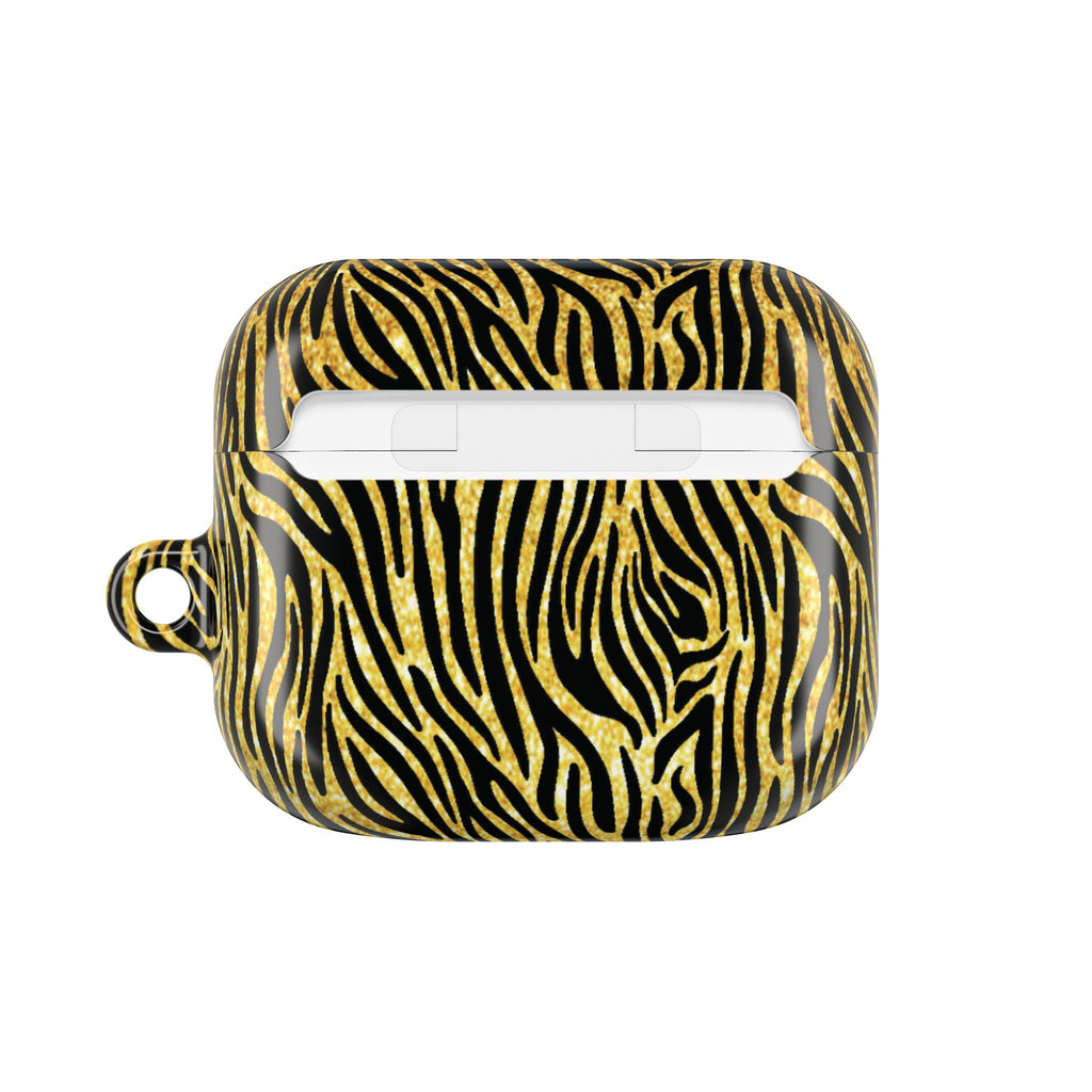 Gold Zebra AirPod Cases