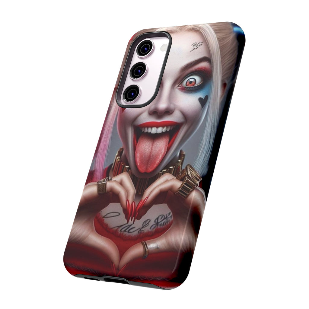 Harley Quinn Tough Phone Case for iPhone, Galaxy, or Google Pixel