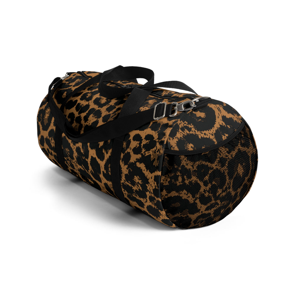 Leopard Print Duffel Bag