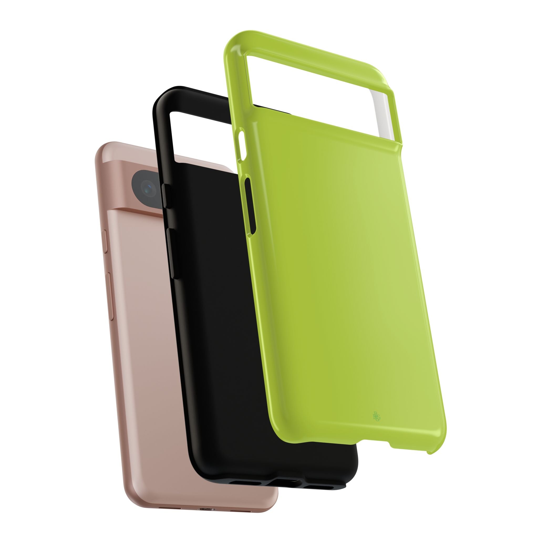 Neon Yellow RG Tough Case for iPhone, Galaxy, or Google Pixel