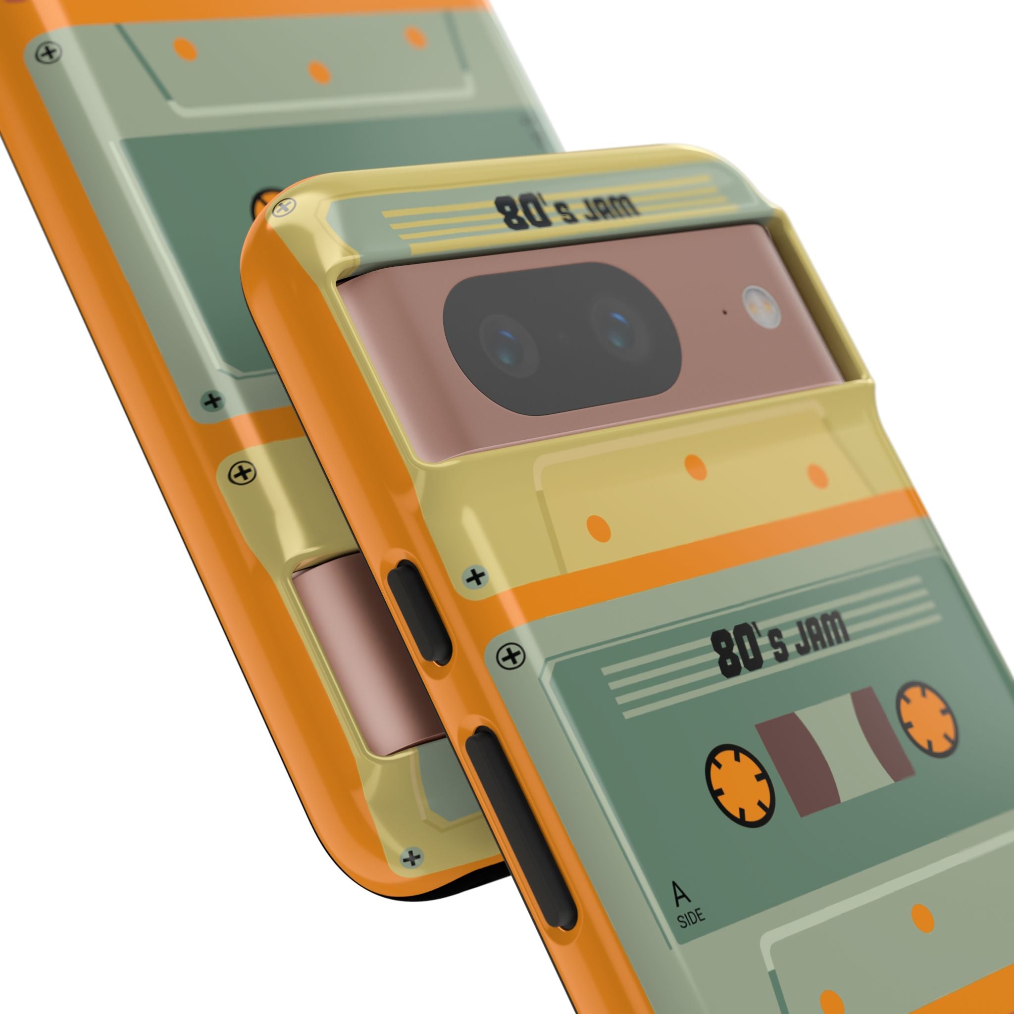 Retro 80's Jam RG Tough Phone Case for iPhone, Galaxy, or Google PIXEL