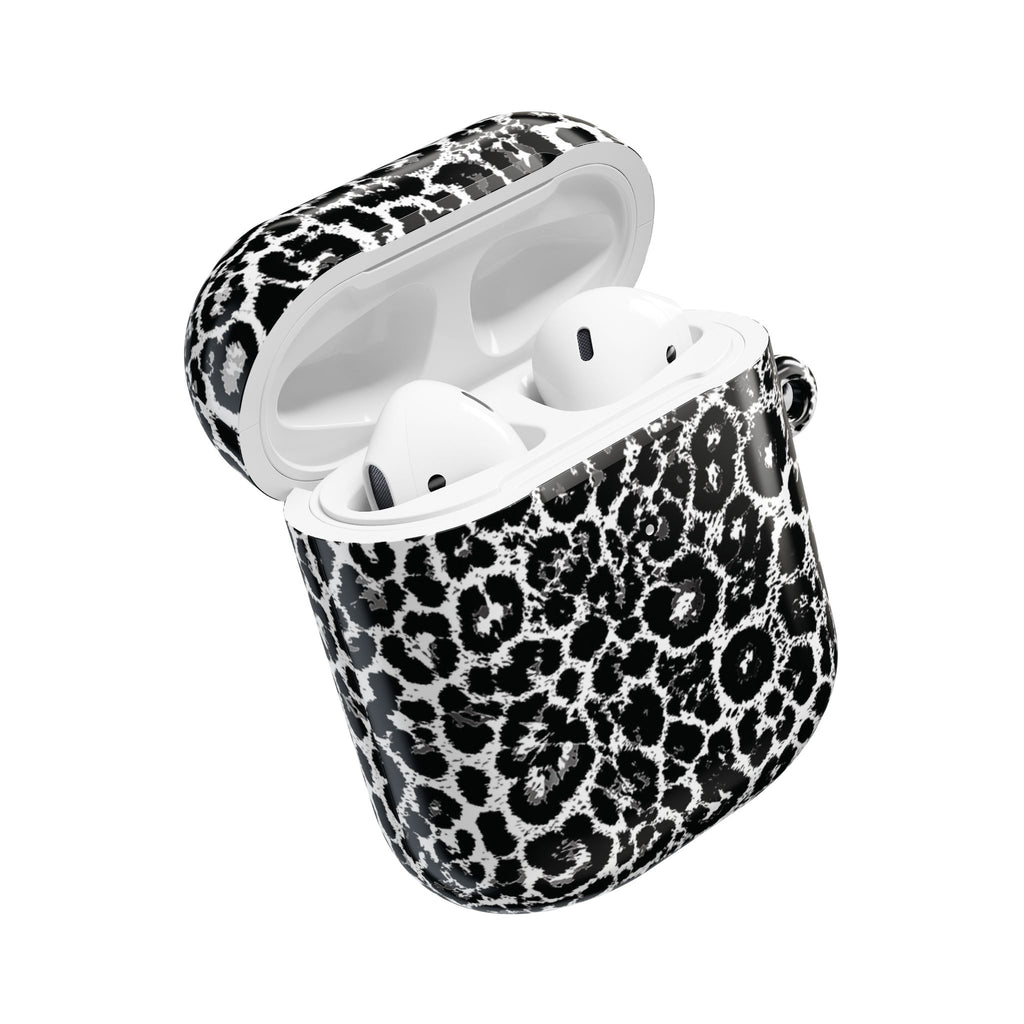 Leopard Black and White AirPod Cases