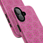 Floresta Heart Pink Tough Phone Case iPhone, Galaxy, or Google Pixel