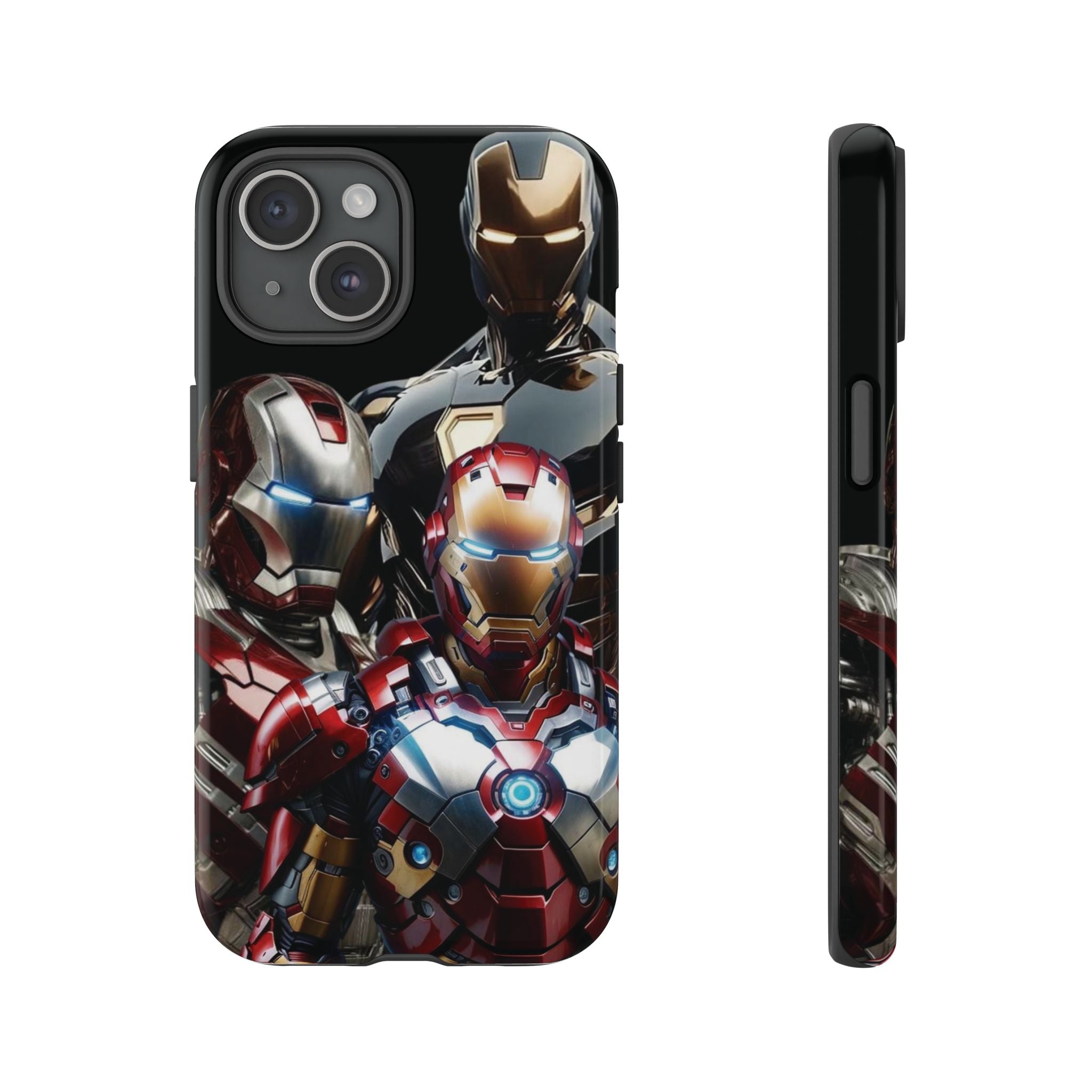 Iron Man Tough Phone Case for iPhone, Galaxy, or Google Pixel