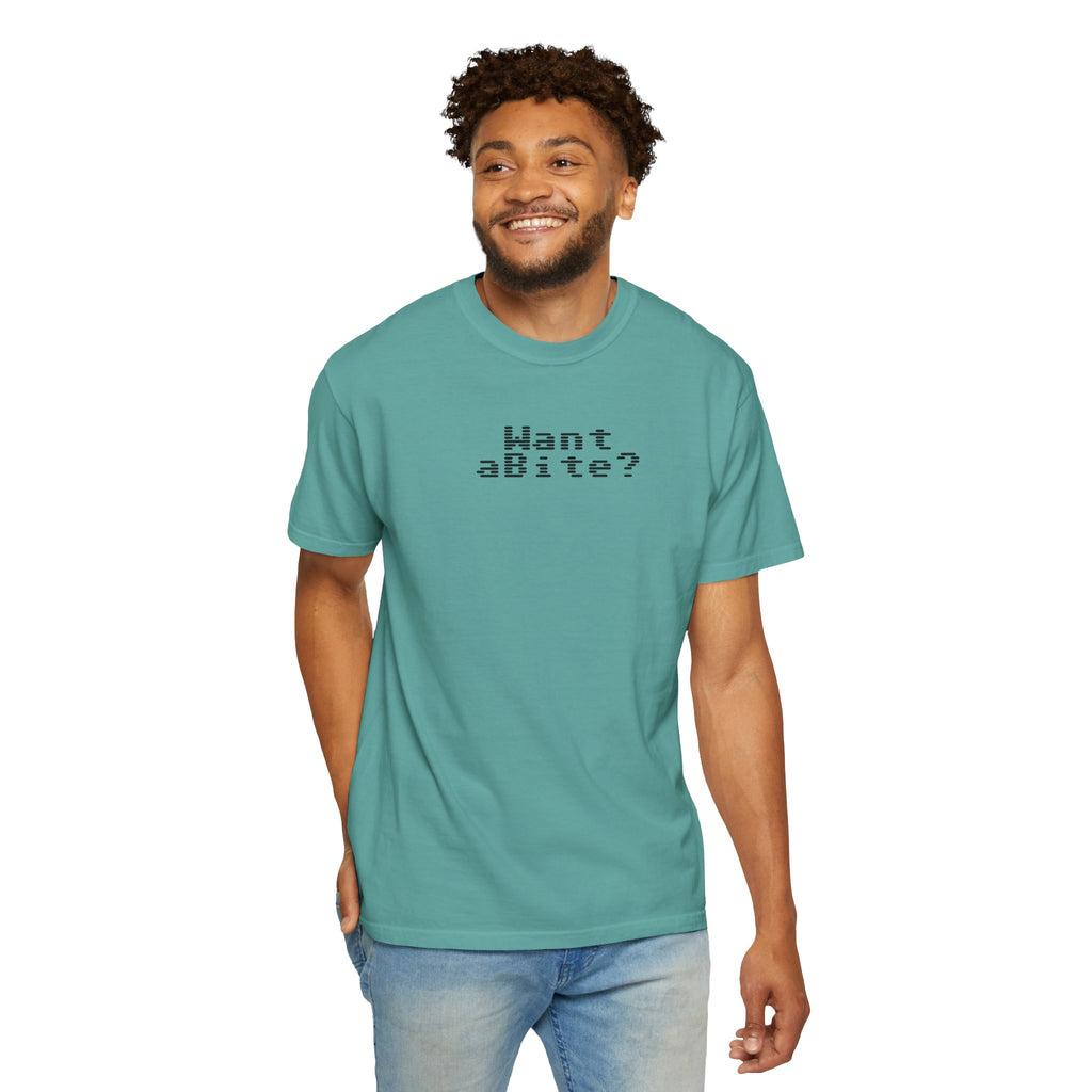 Want a Bite Unisex Garment-Dyed T-shirt