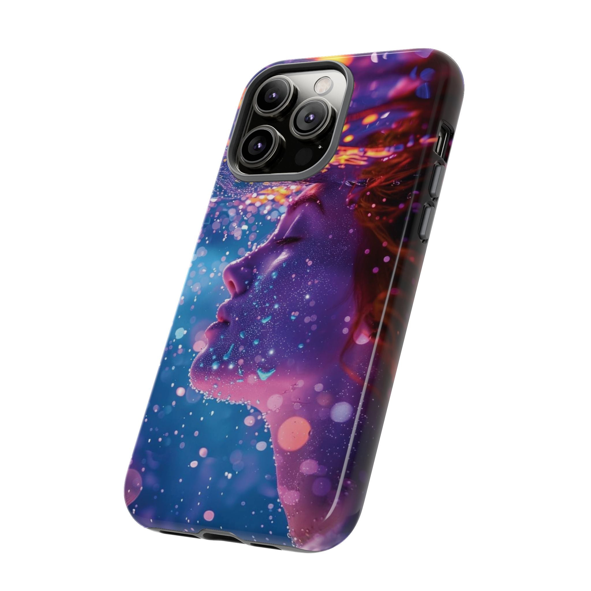 Meditating Underwater Tough Phone Case for iPhone, Galaxy, or Google Pixel