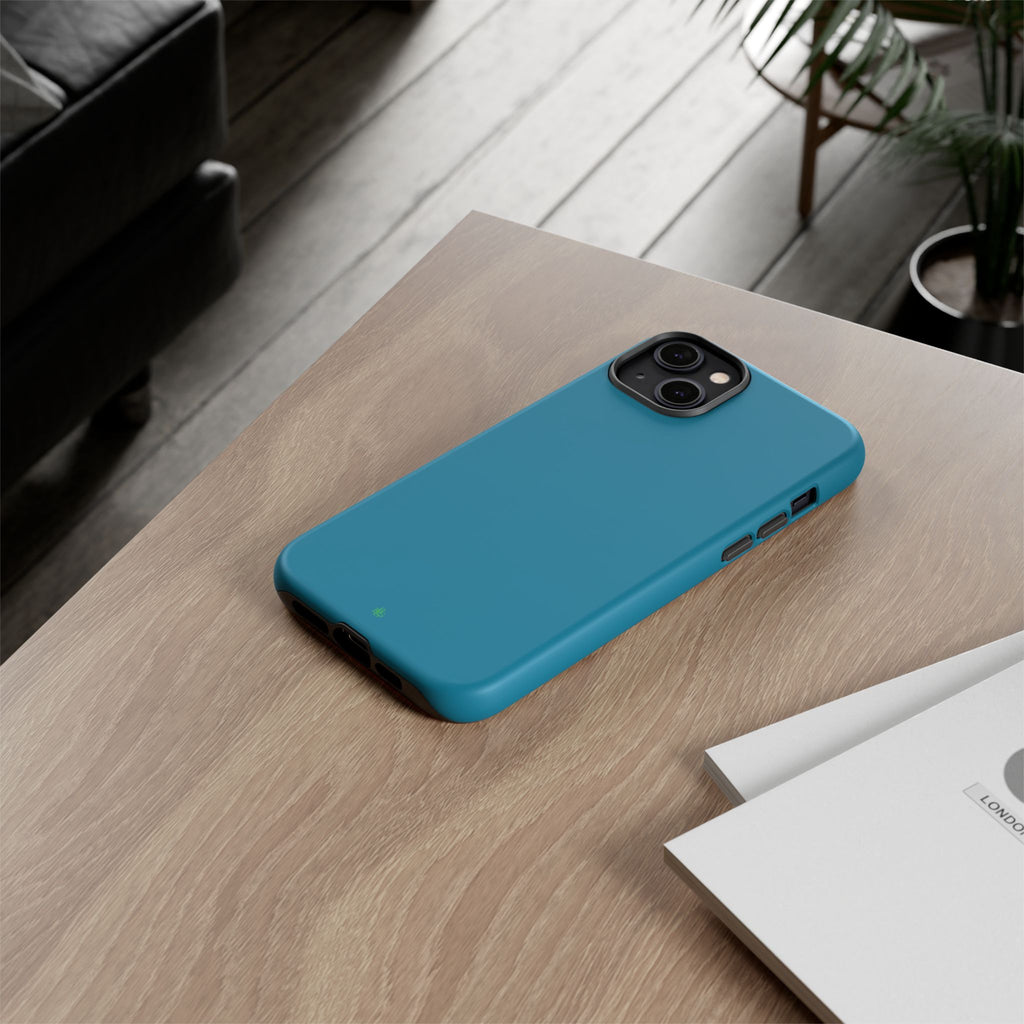 Teal Green RG Tough Phone Case for iPhone, Galaxy, or Google Pixel