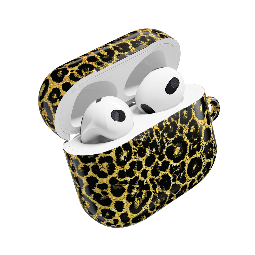 Gold Leopard AirPod Cases