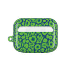 Blue and Green Leopard AirPod Cases