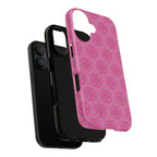 Floresta Heart Pink Tough Phone Case iPhone, Galaxy, or Google Pixel
