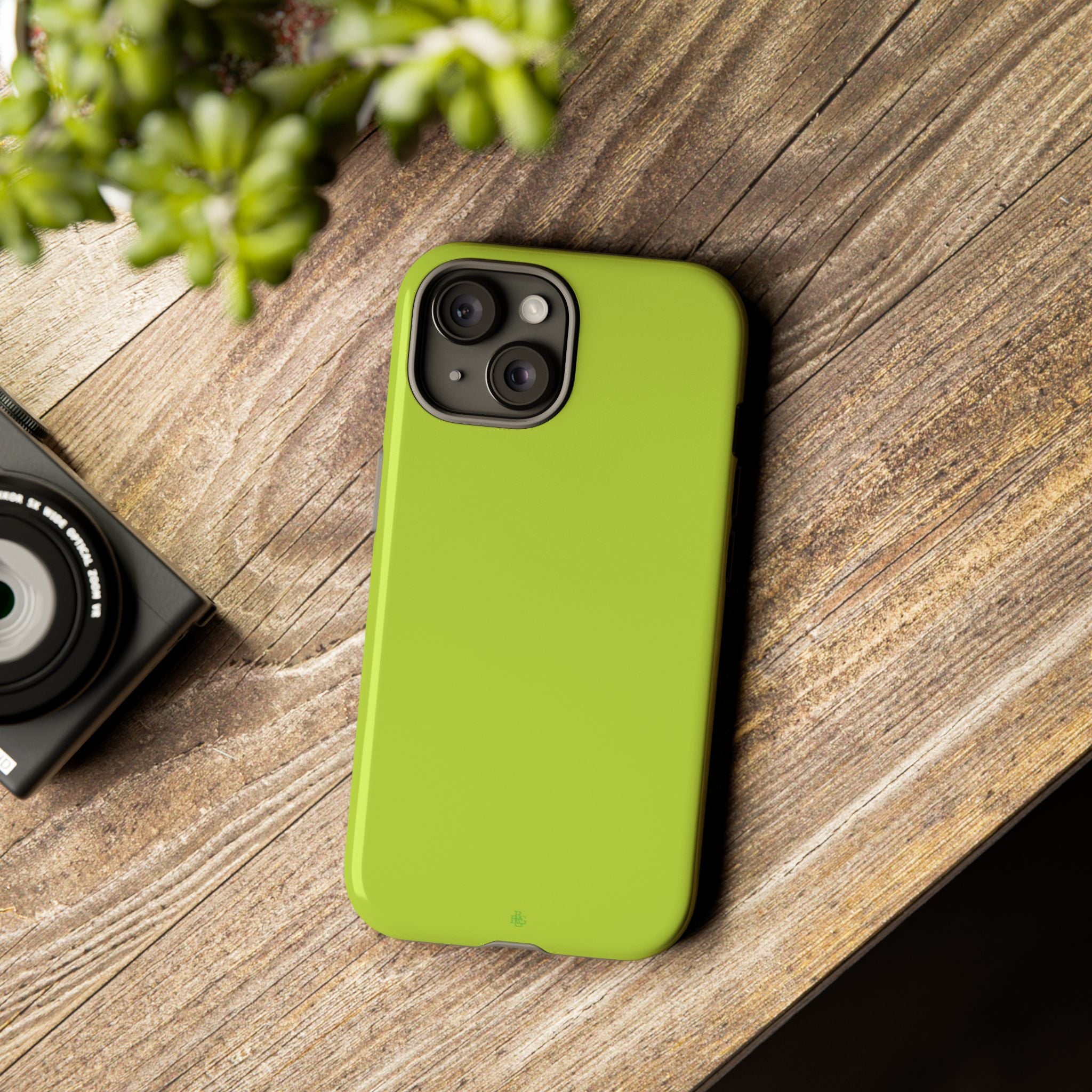 Neon Yellow RG Tough Case for iPhone, Galaxy, or Google Pixel
