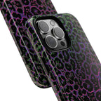 Colorful Leopard Tough Phone Case for iPhone, Galaxy, or Google Pixel