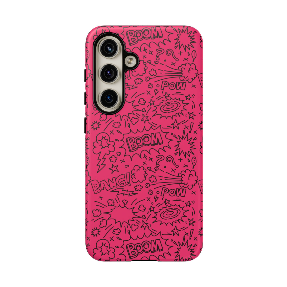 Boom Wow Tough Case for iPhone, Galaxy, or Google Pixel