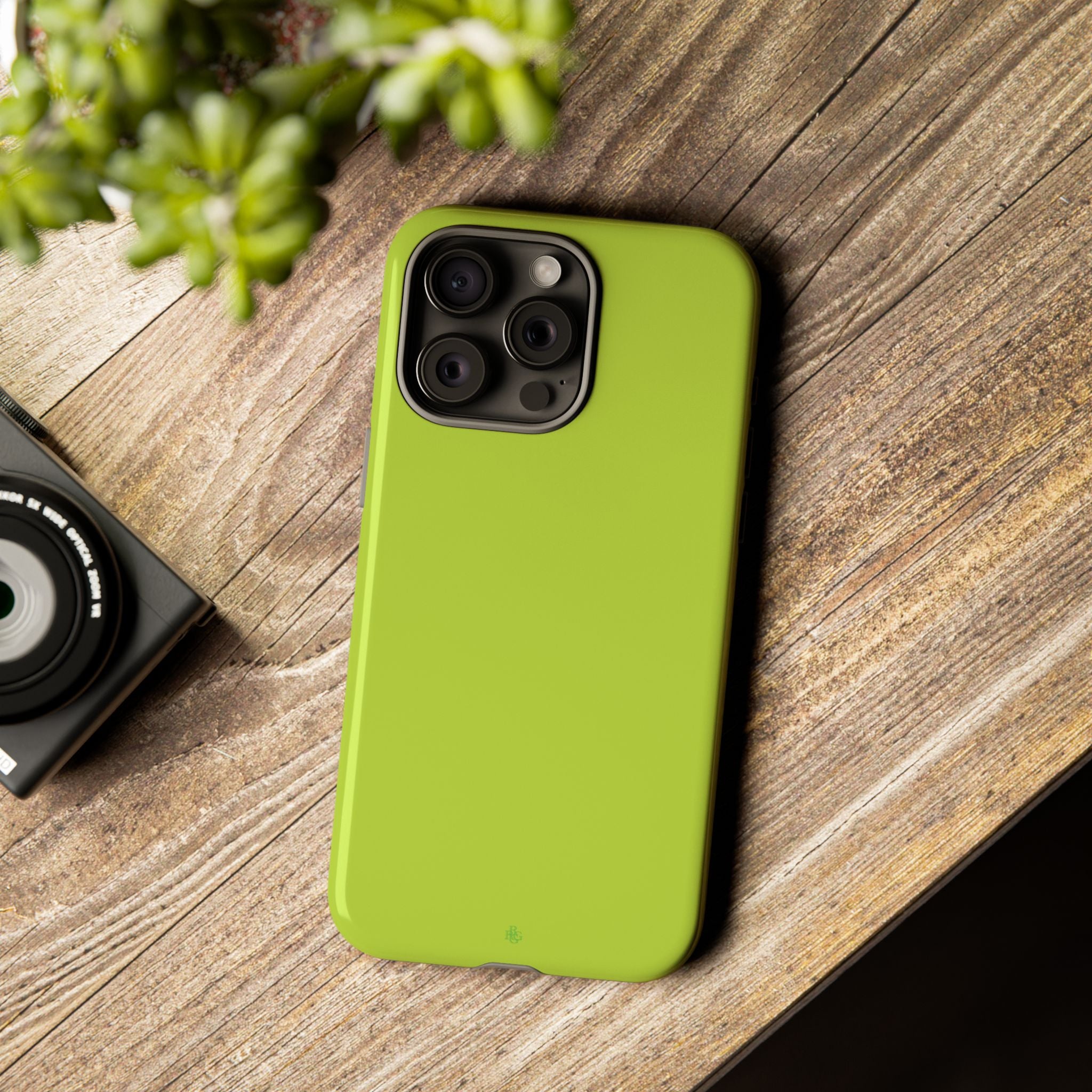 Neon Yellow RG Tough Case for iPhone, Galaxy, or Google Pixel
