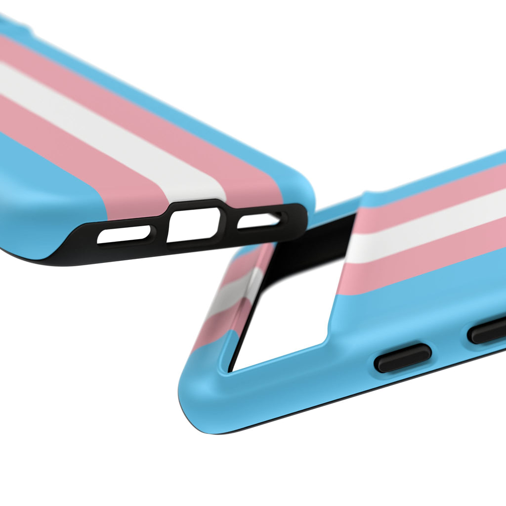 Trans Colors Tough Phone Case for iPhone, Galaxy, or Google Pixel
