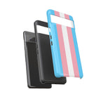 Trans Colors Tough Phone Case for iPhone, Galaxy, or Google Pixel