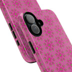 Floresta Heart Pink Tough Phone Case iPhone, Galaxy, or Google Pixel