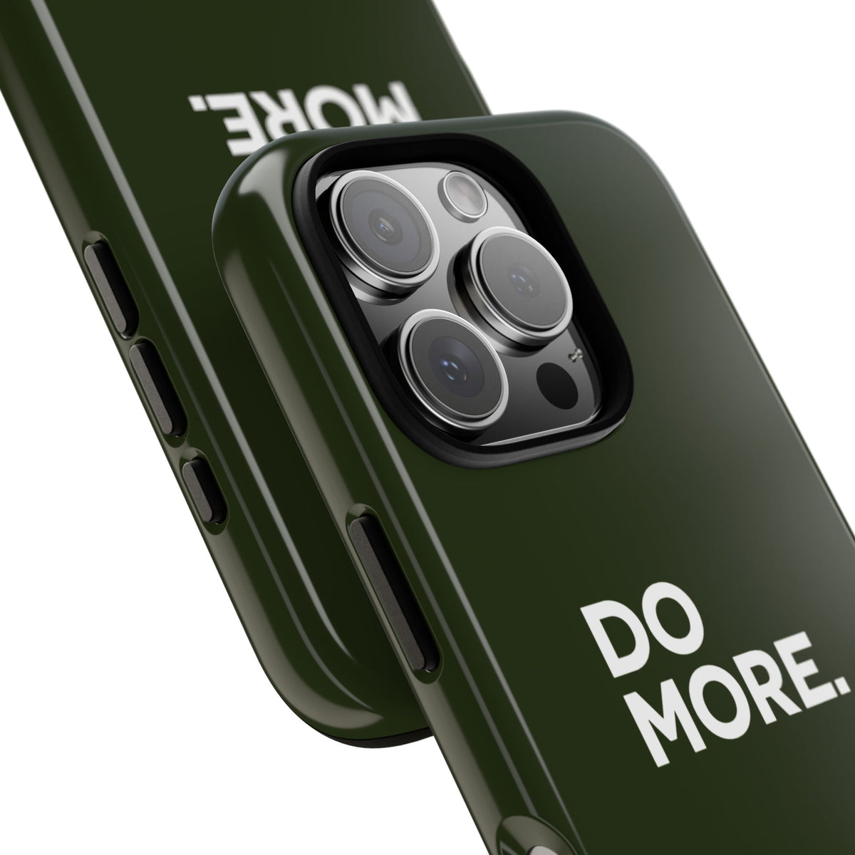 Olive Green Do More Tough Phone Case for iPhone, Galaxy, or Google Pixel