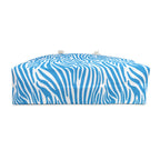Blue Zebra Eco Friendly Weekender Bag, Travel Tote, Beach Bag