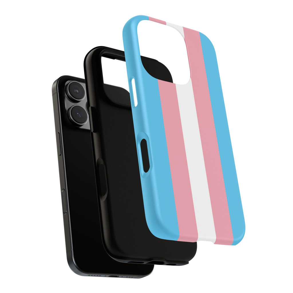Trans Colors Tough Phone Case for iPhone, Galaxy, or Google Pixel