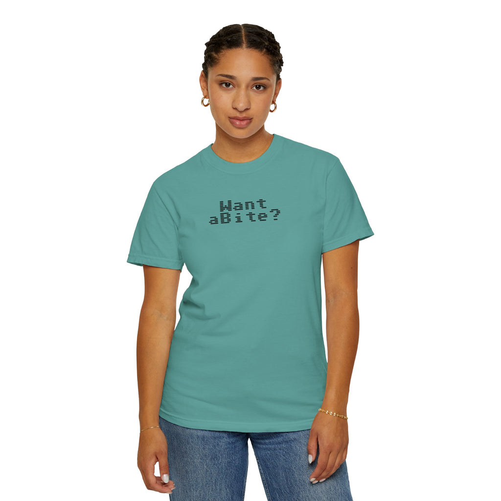 Want a Bite Unisex Garment-Dyed T-shirt
