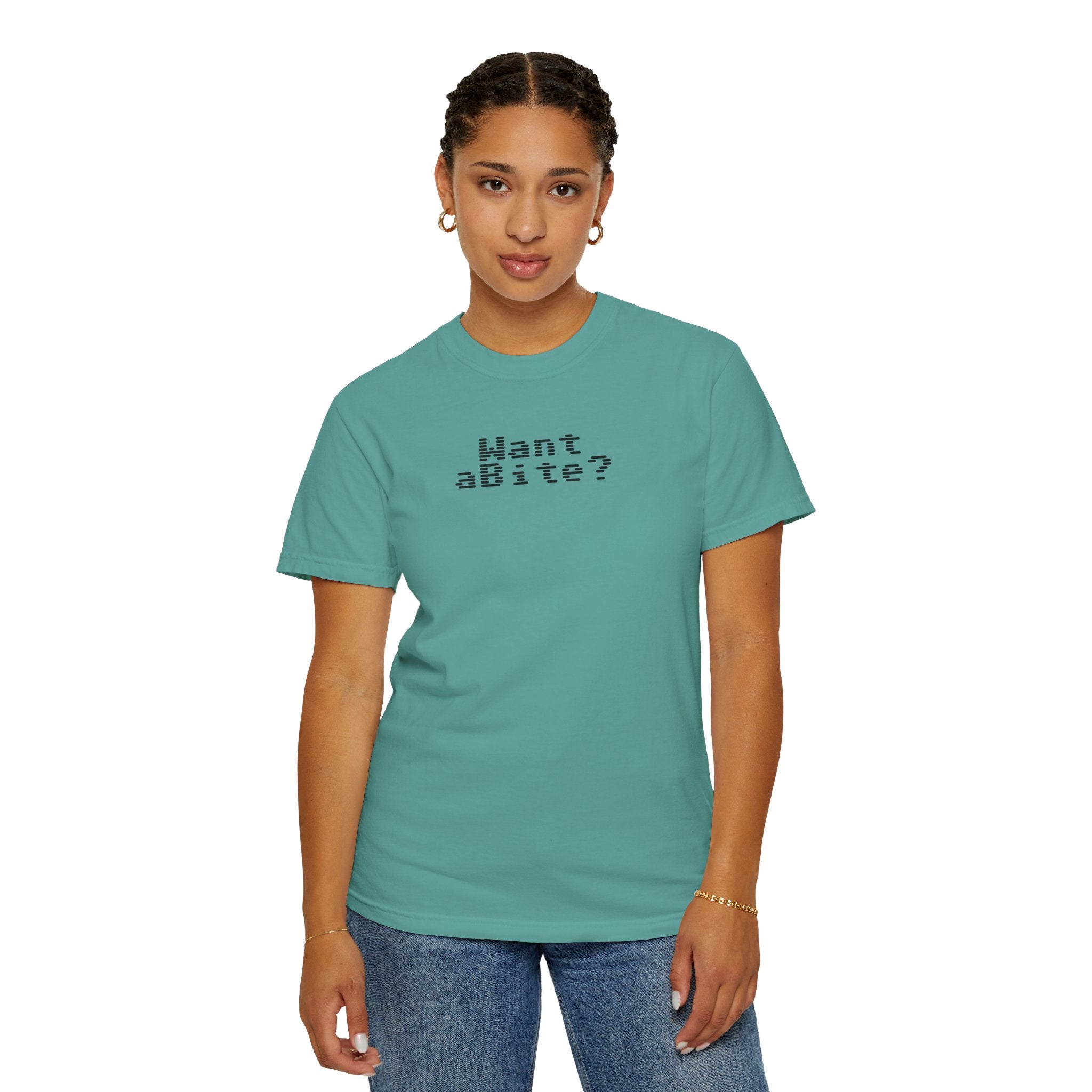 Want a Bite Unisex Garment-Dyed T-shirt